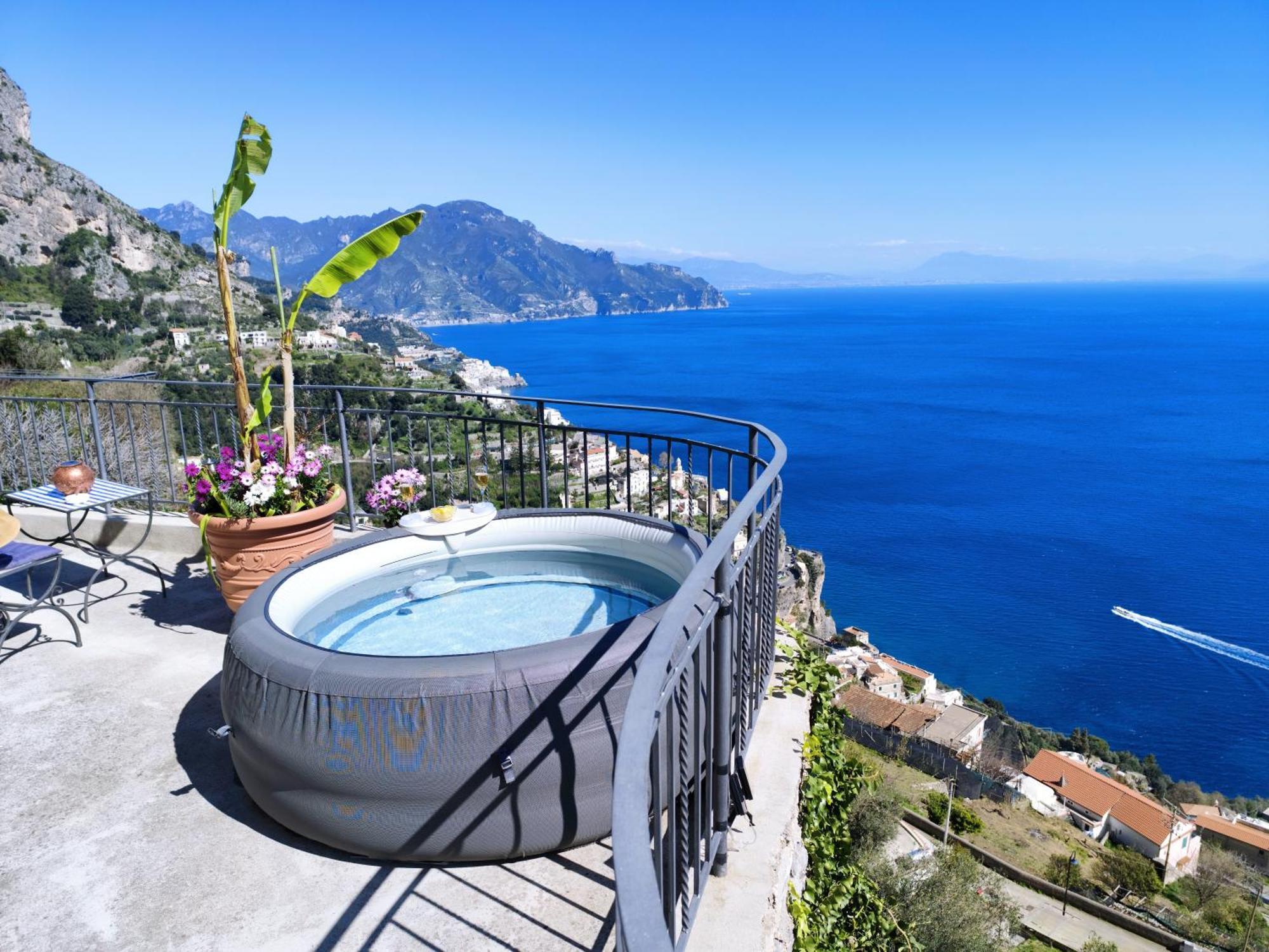 Villa Alba D'Amalfi - The Dawn One Step From The Heaven Ngoại thất bức ảnh